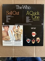 The Who a Quick One Sell Out Deluxe Vinyl LP Set Rock