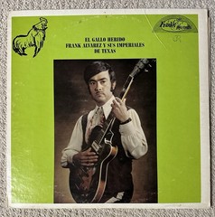 Frank Alvarez Y Sus Imperiales De Texas El Gallo Herido LP Frankie Rec VG+/EX