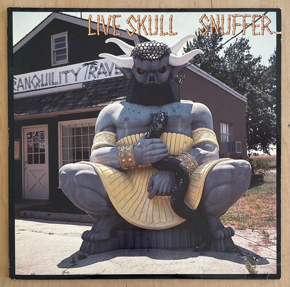 LIVE SKULL Snuffer 1988 12-in Mini Album Post Punk Noise Rock Caroline Records