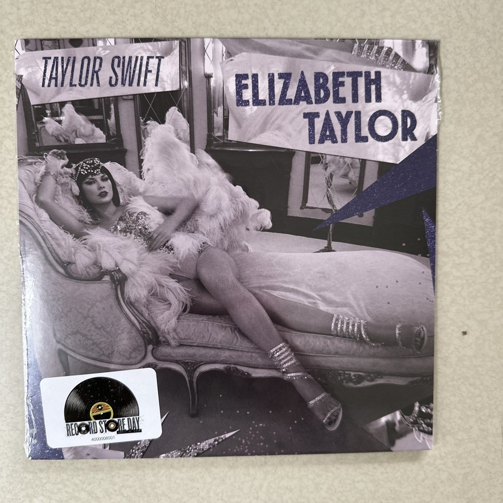 TAYLOR SWIFT Elizabeth Taylor SEALED L.E. 7″ single Vinyl RSD in hand!!!
