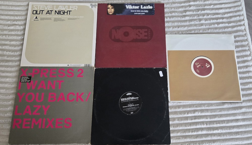 CLASSIC HOUSE Lot of 5 Vinyl LP Records