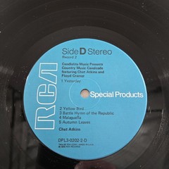 Country Music Cavalcade Country Guitar & Piano Record 3-LP Vinyl EX Tested