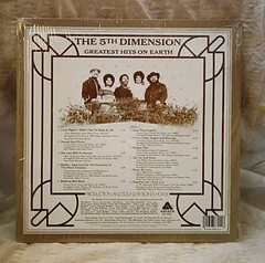 The 5th Dimension Greatest Hits On Earth Vinyl LP Record Album 60s 2022 Reissue