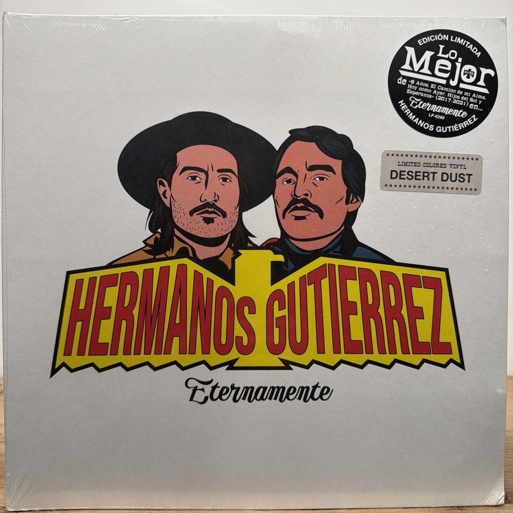 Hermanos Gutierrez – Eternamente [Limited Edition Desert Dust Vinyl LP] Gatefold