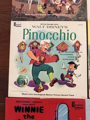Vintage Walt Disney Vinyl LP – Lot Of 7 Disneyland Records Soundtrack
