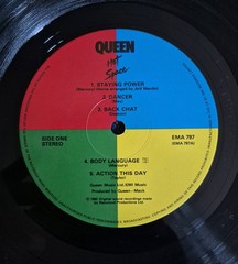 Queen Hot Space 1982 Vinyl Record Album First UK Press
