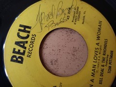 G’TEED ALL SIGNED 1960s Good-/FAIR+ Bill Deal & Rhondels When A Man SEE NOTES!45