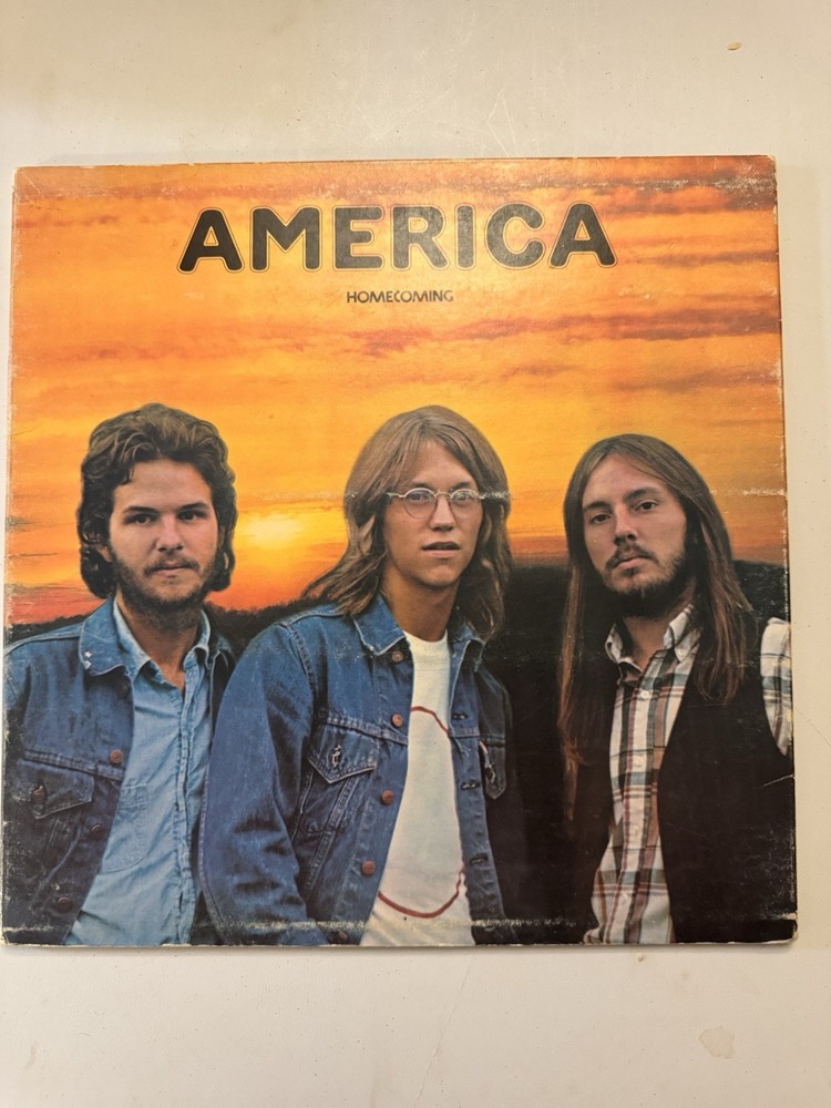 AMERICA HOMECOMING VINYL LP ALBUM 1972 WARNER BROS. RECORDS