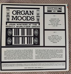 JOHN WINTERS 1961 MVM-616 ORGAN MOODS PLAYED EX