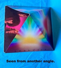 SOMEWHERE I’VE NEVER TRAVELLED Ambrosia 1976 LP T-510 1st Pyramid Inner VG+/VG+
