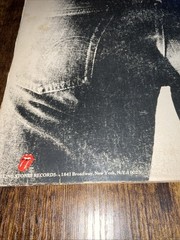 Rolling Stones – Sticky Fingers LP – 1971 Zipper COC 59100 Record Album Vinyl