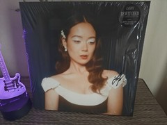 LAUFEY Bewitched The Goddess Edition Blue Vinyl 2xLP Hand Signed Sleeve / Jacket