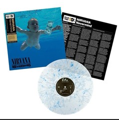 NEW! Nirvana – Nevermind Blue & White Splatter Vinyl Rough Trade 50 /2500