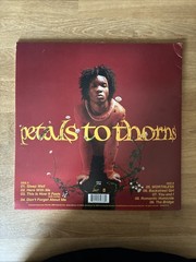 D4VD Petals to Thorns Vinyl LP Transparent Black Ice