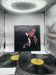 Lou Rawls – Live 2 LP Vinyl Record Set Philadelphia Intl. Records Pop R&B Blues