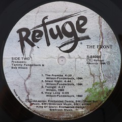 The Front – Self Titled – 1984 Christian Pop/Soft Rock LP Vinyl Record R84006