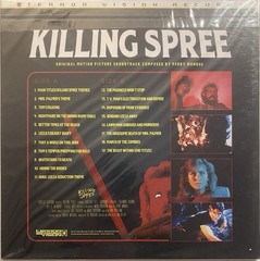 NEW Perry Monroe – Killing Spree OST LP Terror Vision 2016 Splatter Vinyl Record
