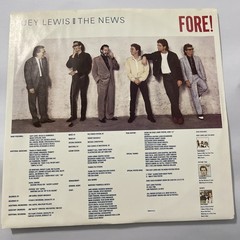 Huey Lewis and the News*- Fore!-12″LP Chrysalis OV 41534 RL Master-1986-Rock