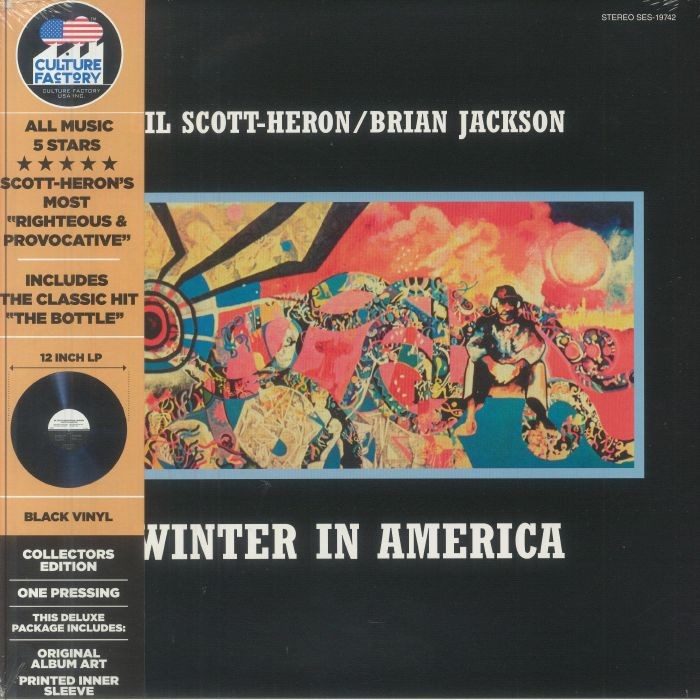 SCOTT HERON, Gil/BRIAN JACKSON – Winter In America (reissue) – Vinyl (LP)