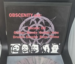 OBSCENITY Perversion Mankind Splatter Vinyl Ltd300 (Monstrosity From Beyond)