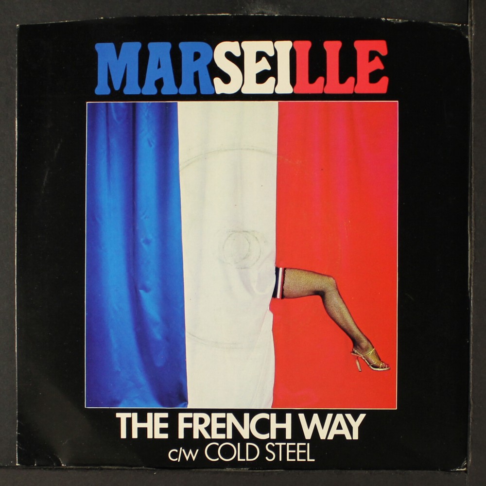 MARSEILLE: the french way / cold steel MOUNTAIN 7″ Single 45 RPM United Kingdom