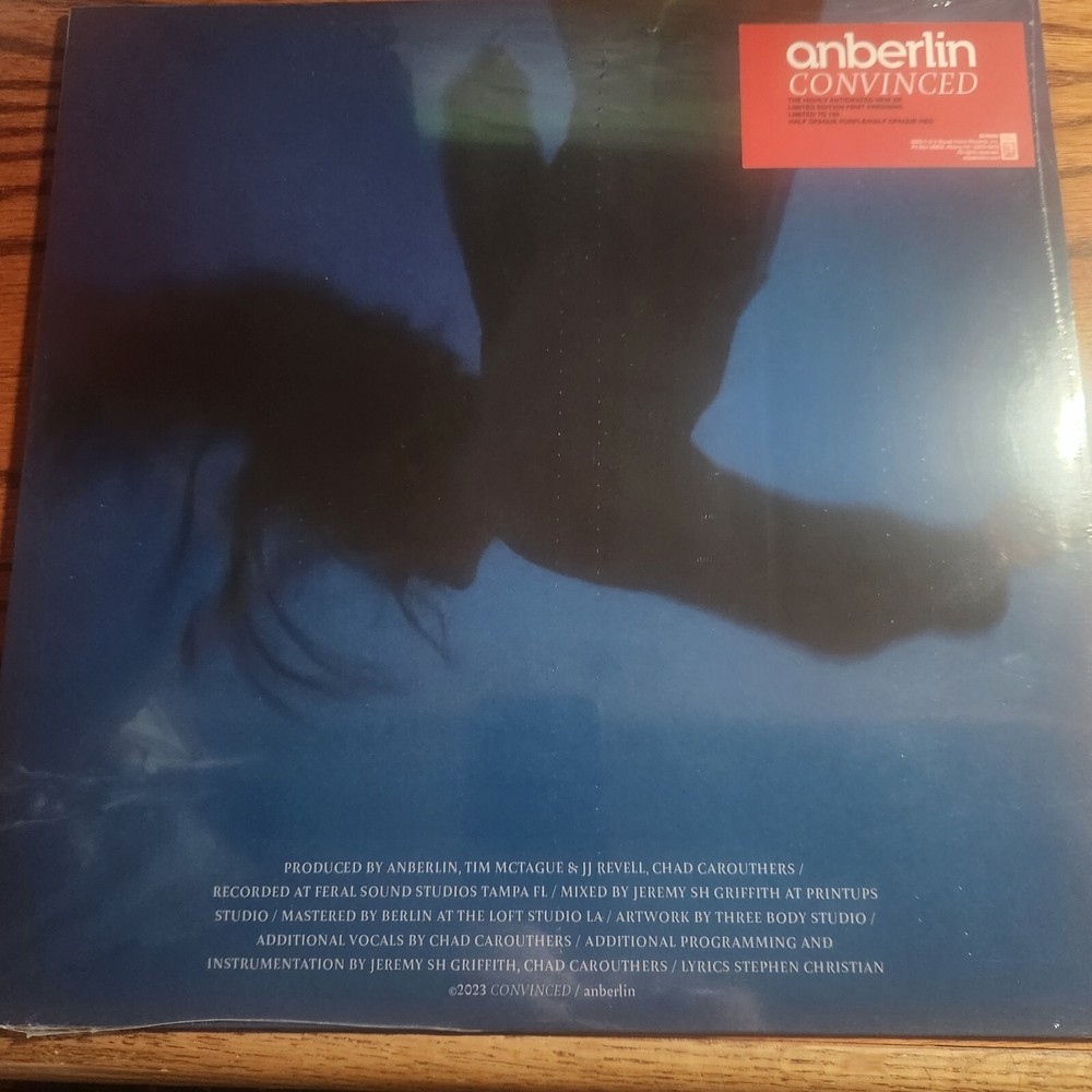 Anberlin – CONVINCED EP Opaque Purple & Opaque Red Split Vinyl Limited x/150