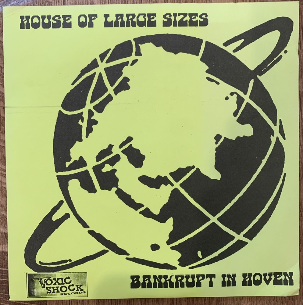 TOXIC SHOCK Noise From Nowhere Vol. 6 House of Large Sizes/Treepeople 7″ Mint!