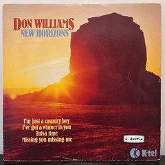 DON WILLIAMS – New Horizons (1979 UK Pressing) – 12″ Vinyl Record LP – EX
