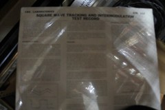 CBS LABORATORIES TECHNICAL, PROFESSIONAL TEST RECORD, STR-112 NEW (E30)