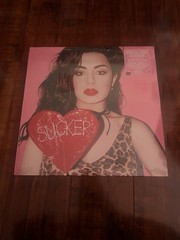 Charli XCX Sucker Black Vinyl New Original 2015 First Pressing Hype Sticker RARE