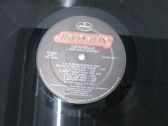 Cinderella- Long Cold Winter 1st US press Mercury 422 834 612-1 VG+..FIRM $