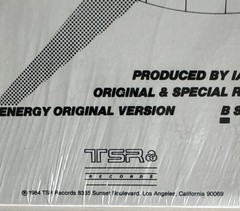Evelyn Thomas High-Energy 12″ Single TSR Records TSR833 1984 Remix TESTED VG+