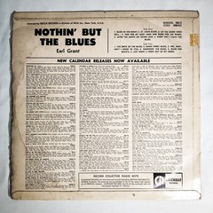 EARL GRANT – NOTHIN’ BUT THE BLUES – VINYL, LP, ALBUM | MONO BLUES AUS RELEASE