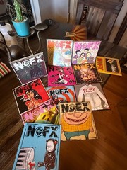 NOFX 2019 7 Inch Of The Month Club 7″ Colored Version Set OOP