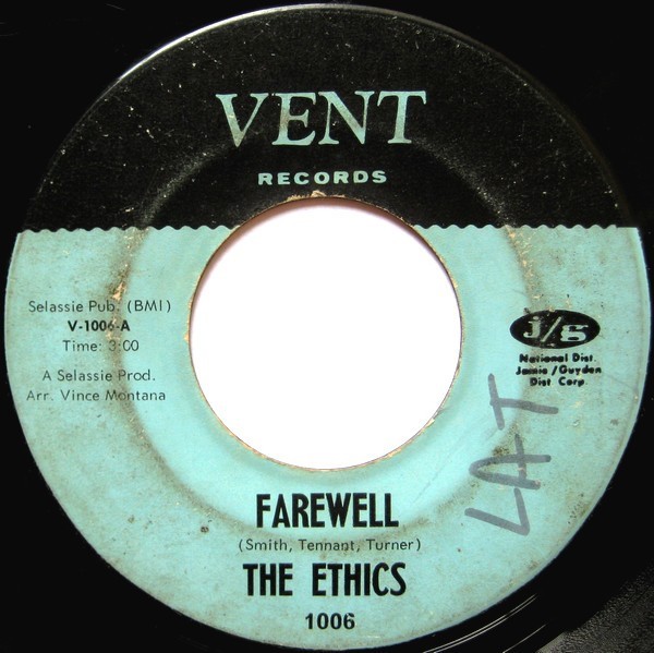 The Ethics – Farewell (7″) (Good (G)) – 3975016441
