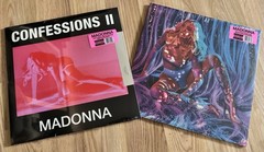 Madonna Confessions II LP vinyl TikTok & Bilt set baby blue alt cover