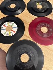 Lot Of 65 1960’s And Up 45 Records In Very Good Condition