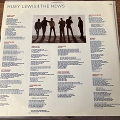 Huey Lewis and The News Fore! OV41534 1986 LP VINYL RECORD Chrysalis