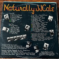 JJ Cale Naturally Vinyl LP Album 1972 Shelter Records SW-8908 After Midnight