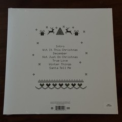 Ariana Grande – Christmas & Chill – ⚪️ Clear w/ Snowflake Etching Anniversary ✅