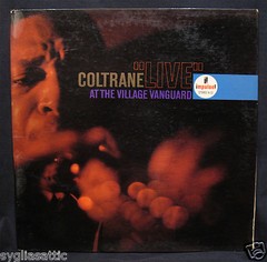JOHN COLTRANE-Live At THe Village Vanguard-Jazz Album-IMPULSE #A10-VAN GELDER