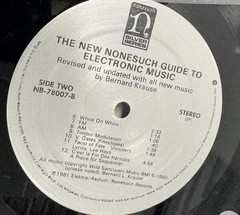 The New Nonesuch Guide to Electronic Music LP Bernard Krause NB-78007