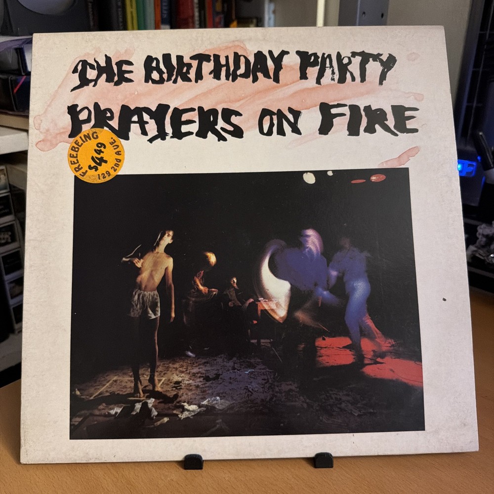 The Birthday Party Prayers On Fire LP Nick Cave 1981 UK 1st Press 4AD original !