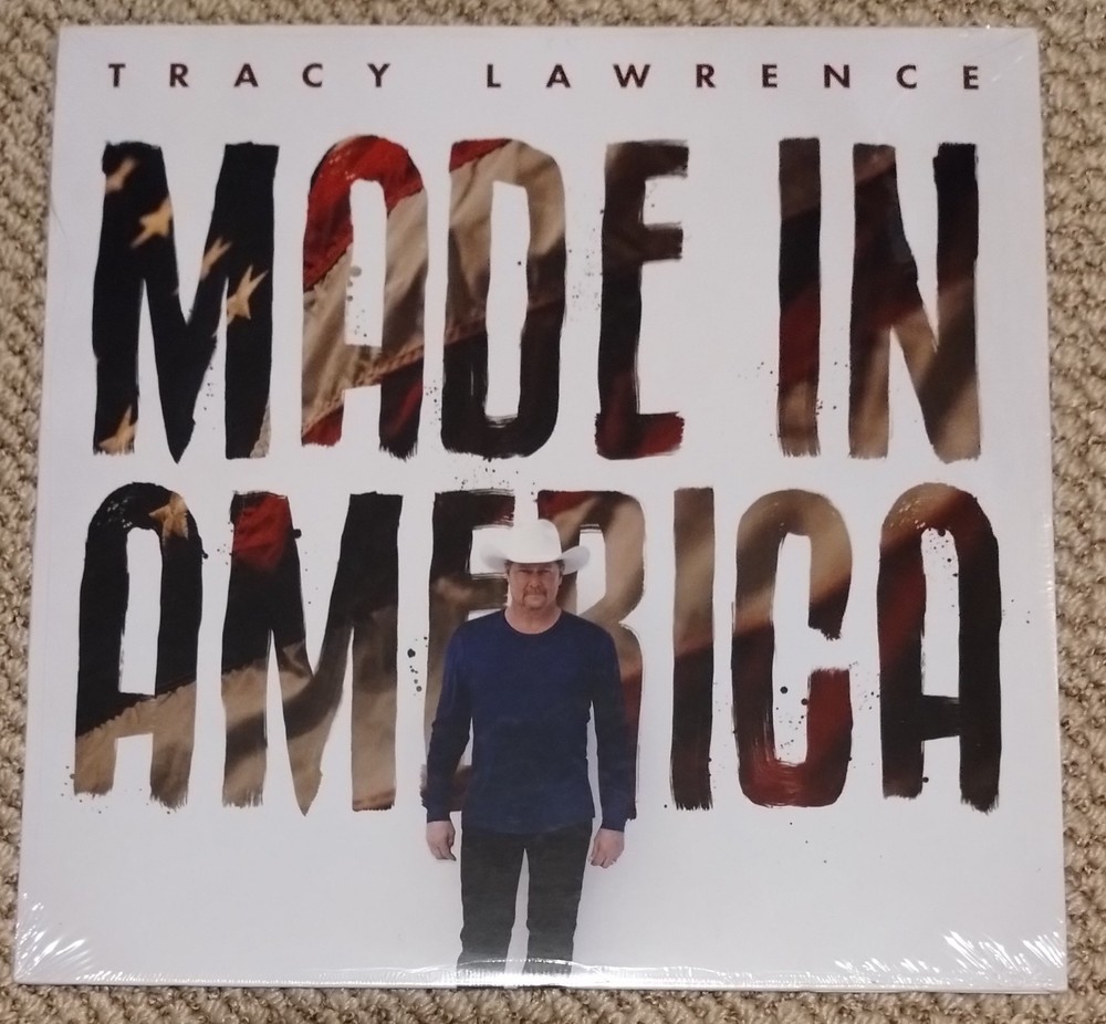 (Sealed)Tracy Lawrence Made In America Vinyl LP Album