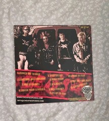 Cheap Sex Launch Off To War LP Vinyl Record 2003 Punkcore Records
