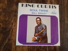 hand signed cannonball adderley 1960s vg+ king curtis SLEEVE only 45 see notes!!