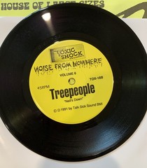 TOXIC SHOCK Noise From Nowhere Vol. 6 House of Large Sizes/Treepeople 7″ Mint!