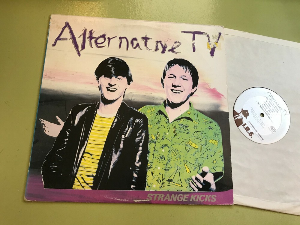 ALTERNATIVE TV Strange kicks RARE LP psychic 1981 original irs wave punk PROMO!!