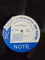 Hank Mobley Roll Call Blue Note 4058 Orig Mono DG RVG Ear 47 West 63rd Jazz LP