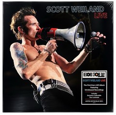 SCOTT WEILAND LIVE LP RSD 2026 RECORD STORE DAY Blue Vinyl /2000